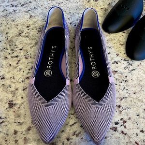 🦄 Rothy’s Lilac Stripe Size 8🦄